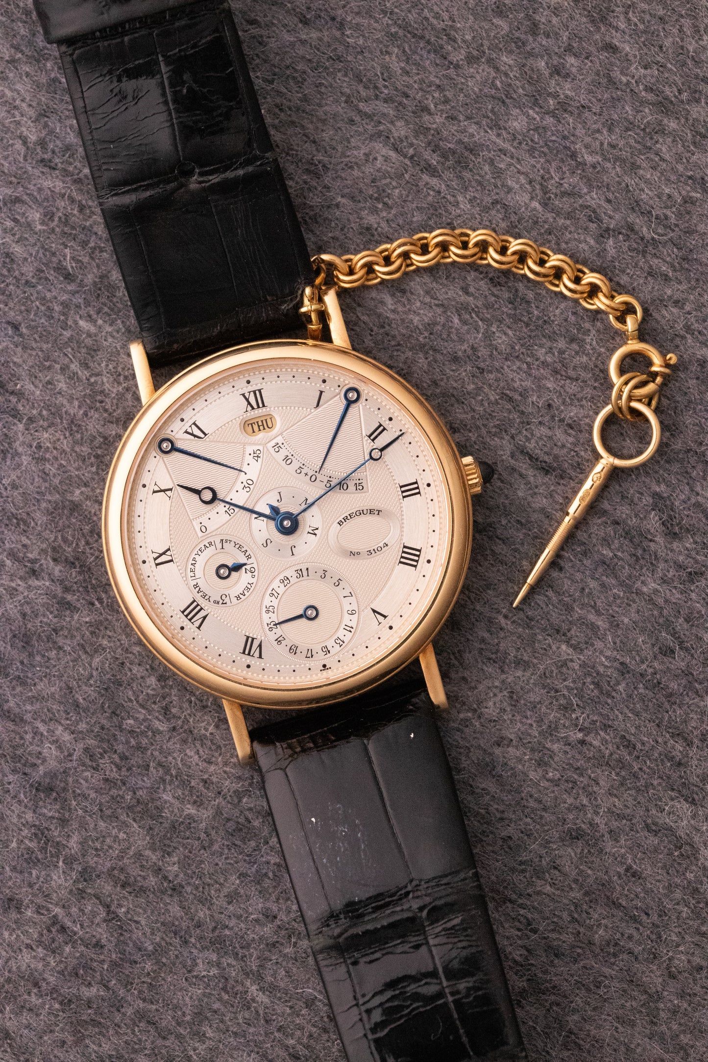 Breguet 3470 Equation du temps calendrier perpétuel