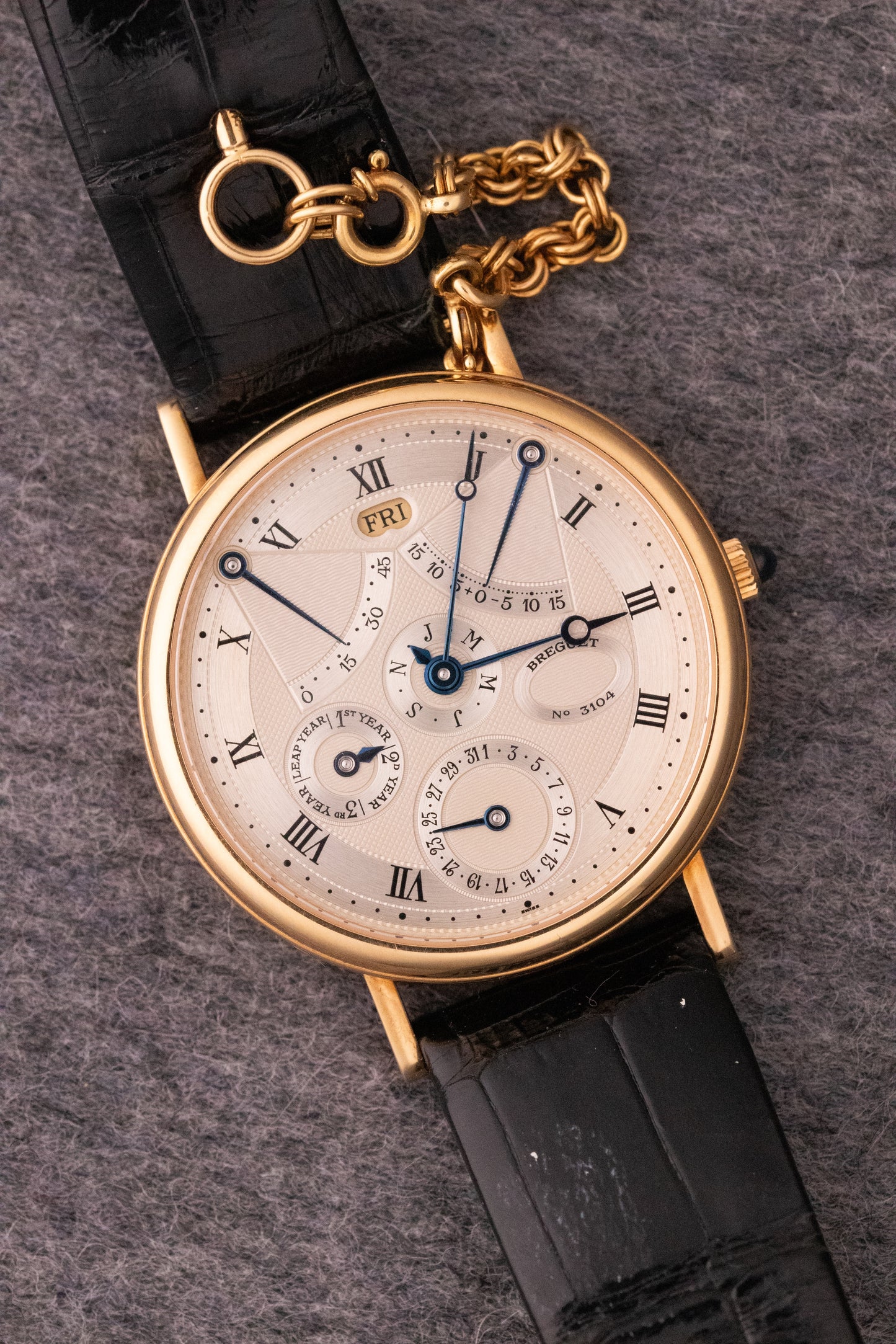 Breguet 3470 Equation du temps calendrier perpétuel