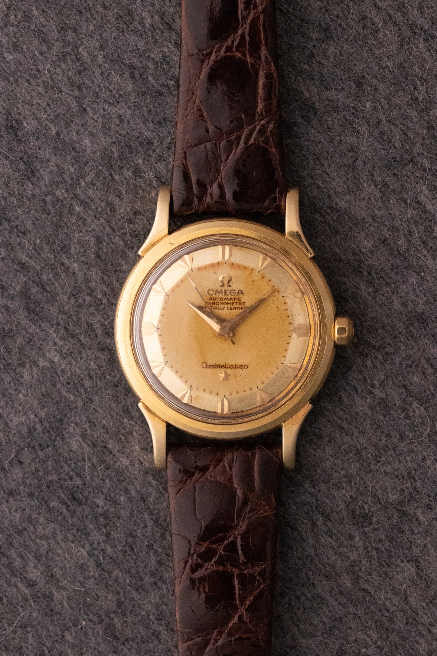 Omega Constellation Pie Pan
