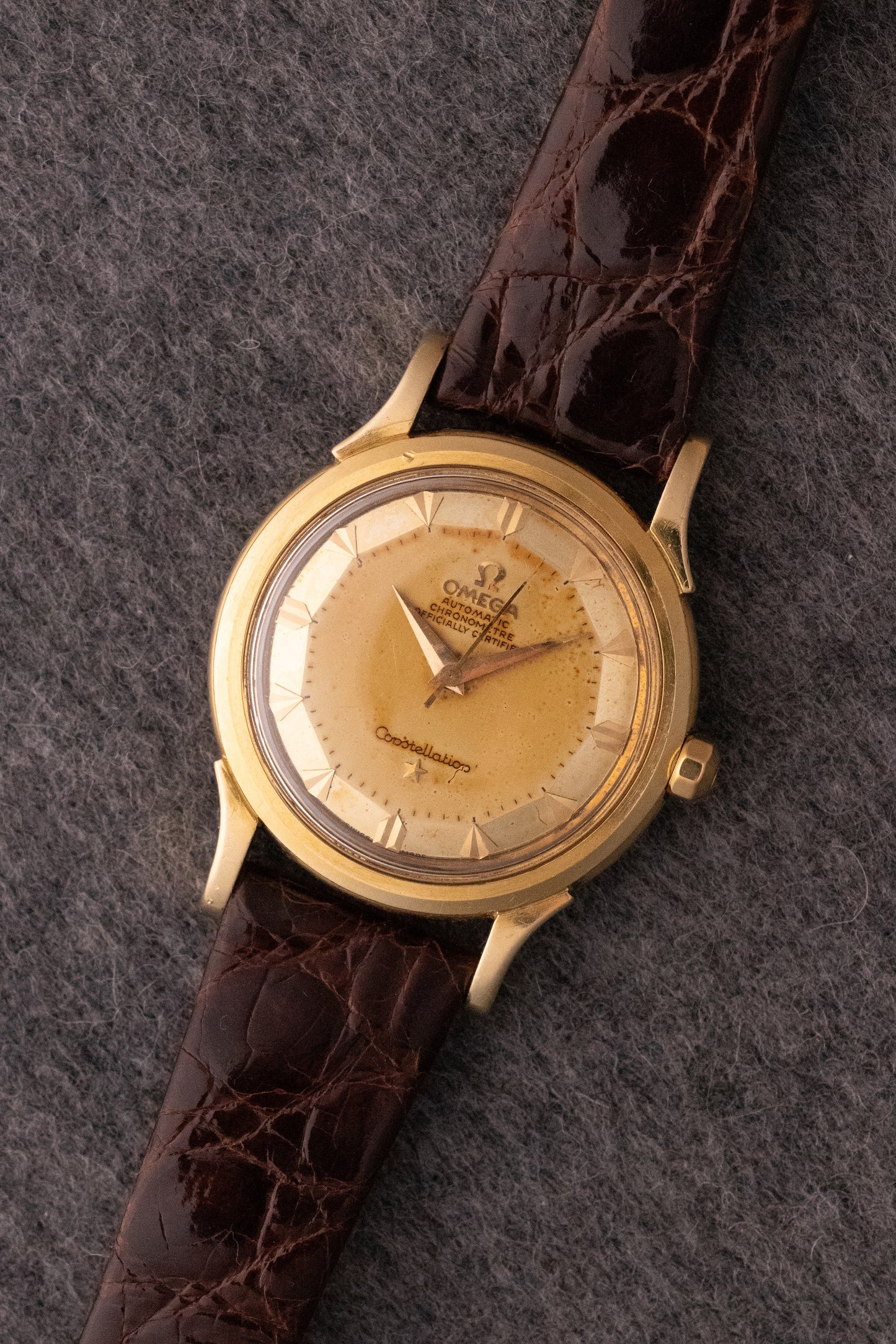 Omega Constellation Pie Pan