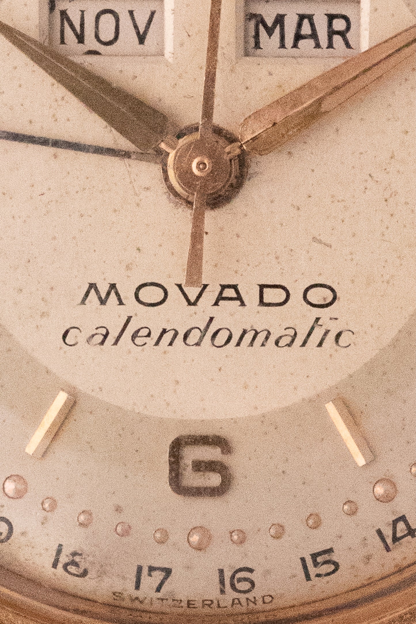 Movado calendomatic
