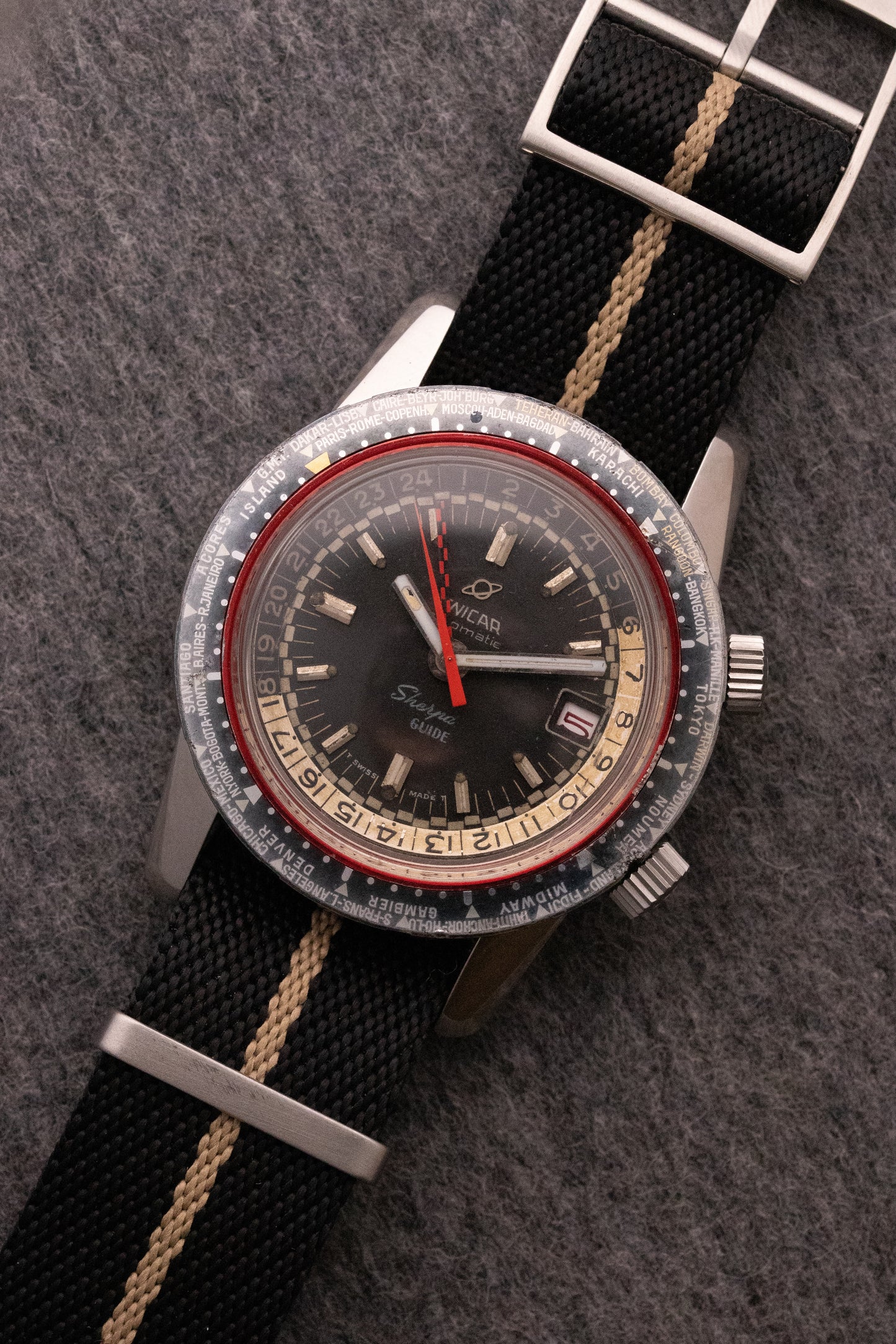 Enicar Sherpa 600 Guide GMT