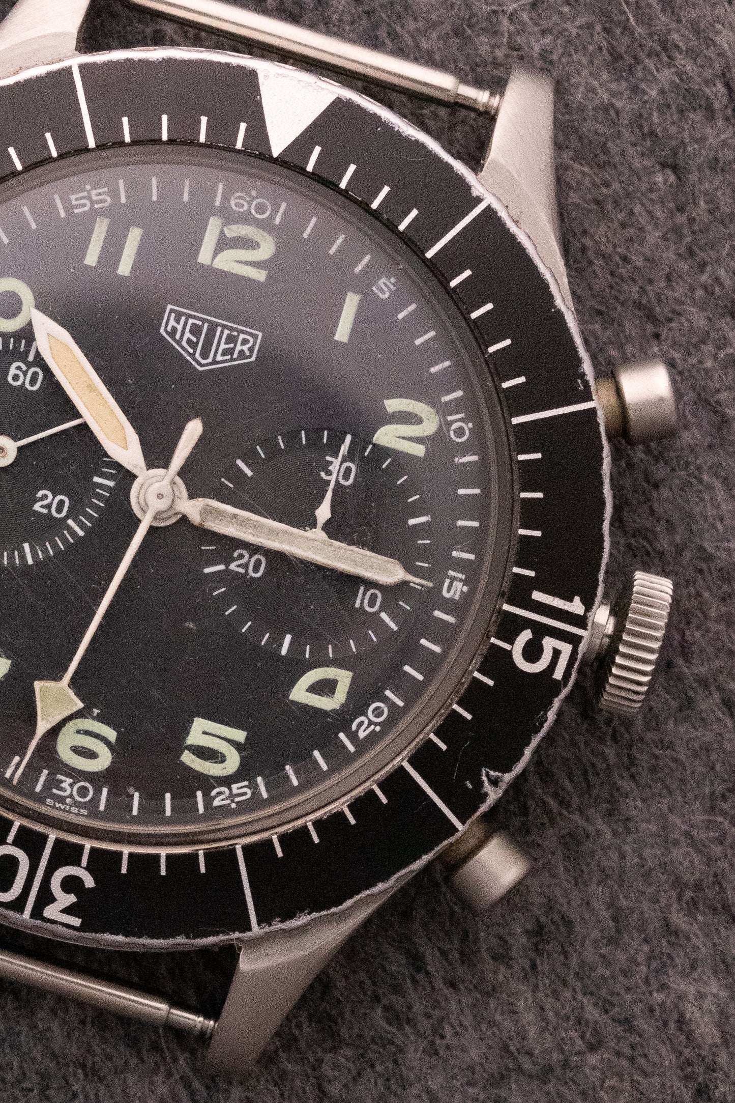 Heuer Bundeswehr 1550 SG Flyback
