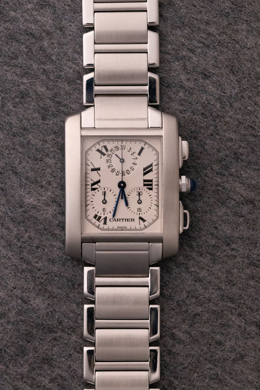 Cartier Tank Française Chronoflex 2303