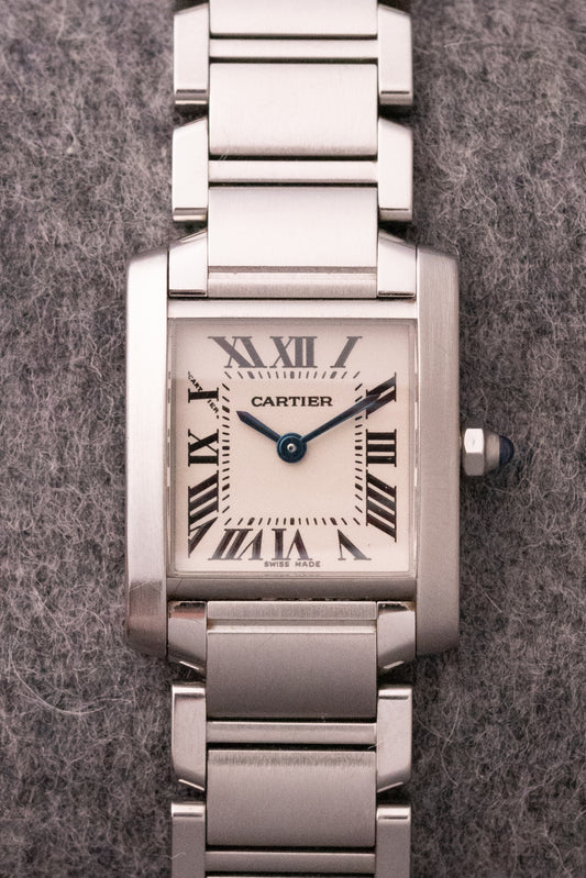 Cartier tank Française PM 2384